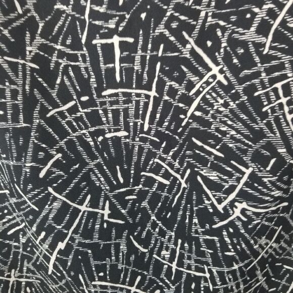 WAYF BLACK WHITE A-LINE DRESS. SIZE M - Picture 6 of 16